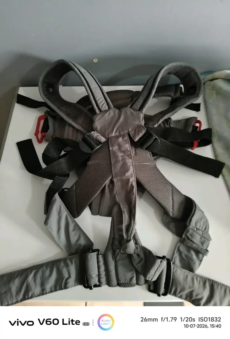 Portabebés ergonómico Infanti gris - 6