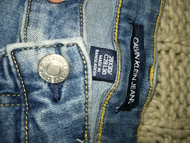Jeans Calvin Klein azul claro para hombre - 2
