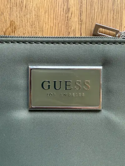 Billetera Guess verde con cierre metálico - miniatura 5