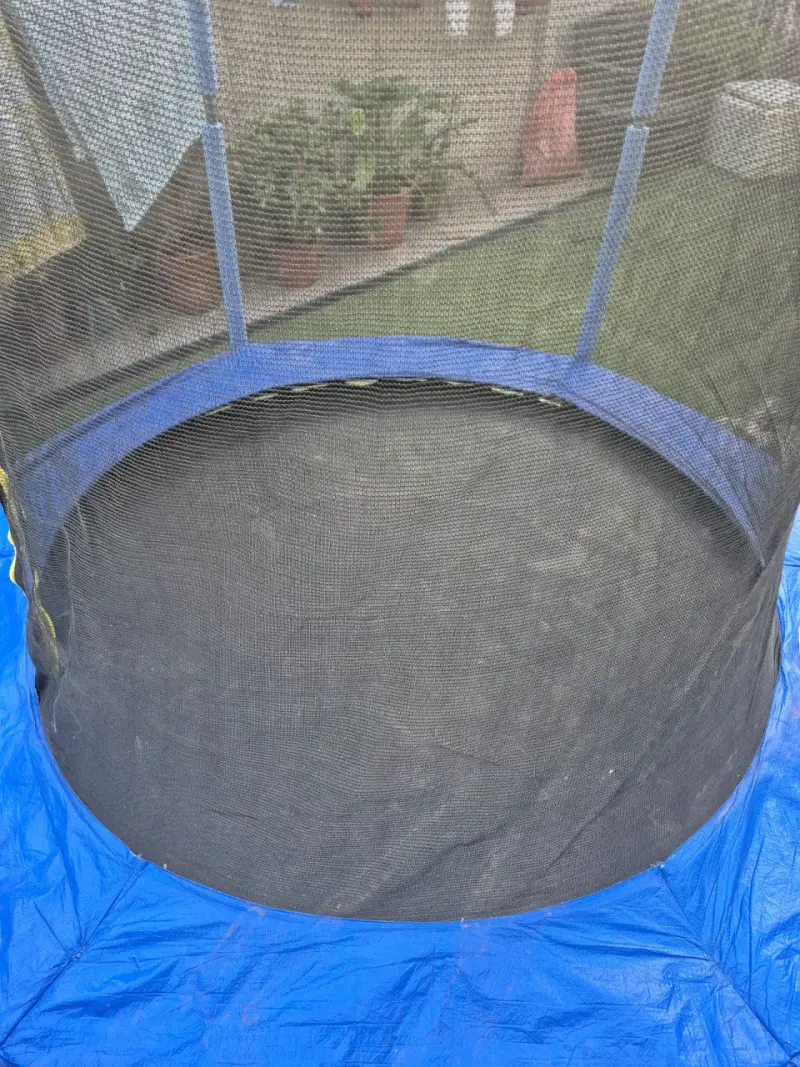 Trampolín con red de seguridad para niños - 4