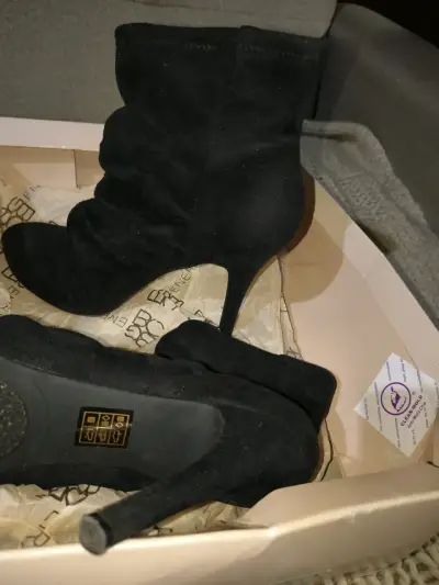 Botines de tacón alto negros BCBGeneration - miniatura 2