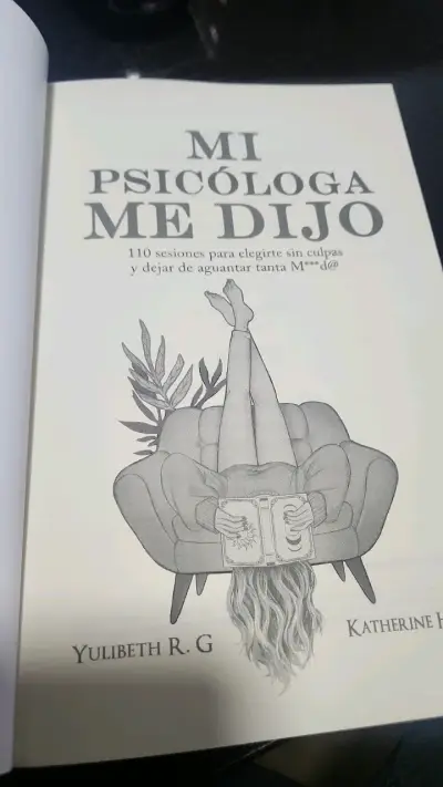 Libro 'Mi Psicóloga Me Dijo' de Yulibeth R.G y Katherine Hoyer - miniatura 3
