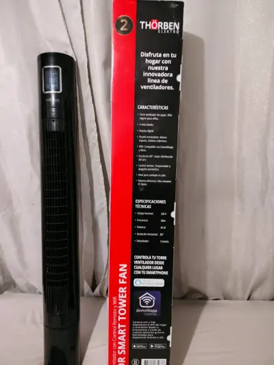 Ventilador de Torre Thorben Negro con Control Remoto - miniatura 5