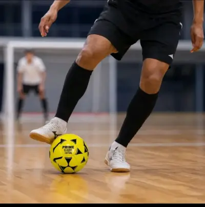 Balón de Futsal DRB Prime Classic Amarillo - miniatura 1