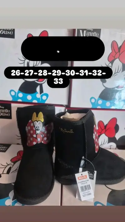 Botas infantiles Minnie Mouse en varios colores - miniatura 3