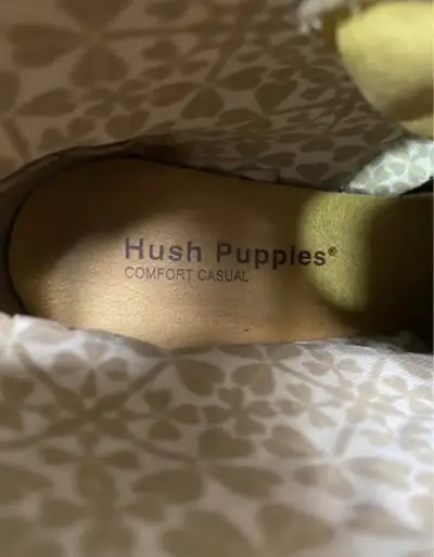 Botines de cuero marrón con flecos Hush Puppies - miniatura 3