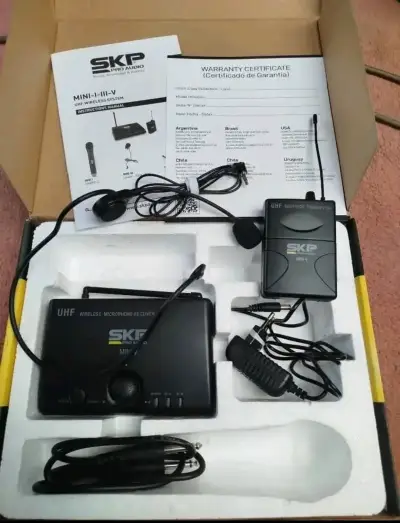 Sistema de micrófono inalámbrico SKP Mini V - miniatura 3