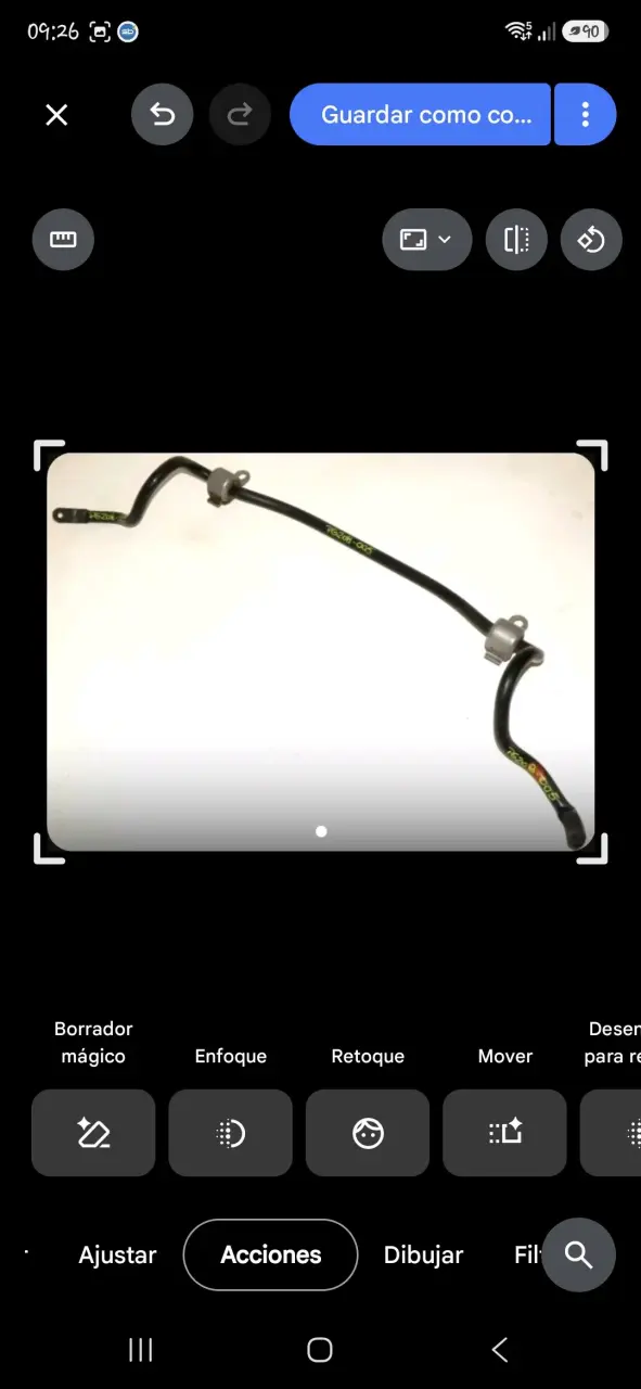 Barra estabilizadora para auto Peugeot 208 2008 - 2