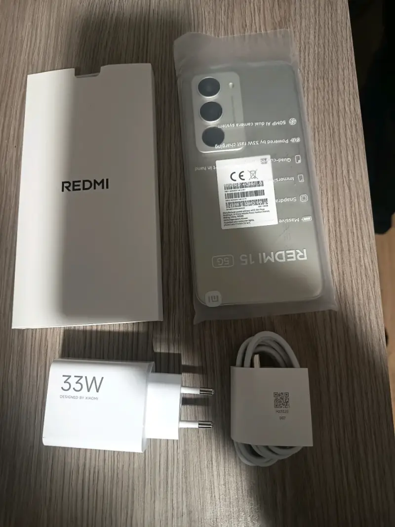 Smartphone Xiaomi Redmi 15 5G con cámara dual AI - 5