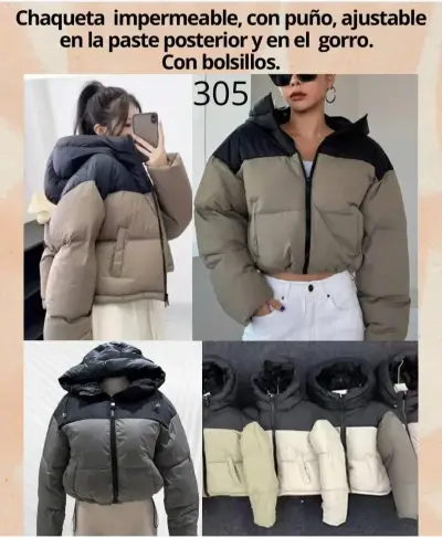 Chaqueta impermeable  tallas surtidas y colores - miniatura 2