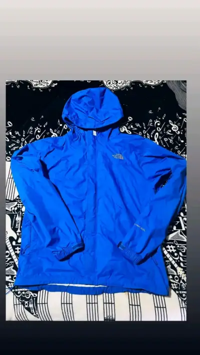 Chaqueta impermeable azul The North Face - miniatura 1