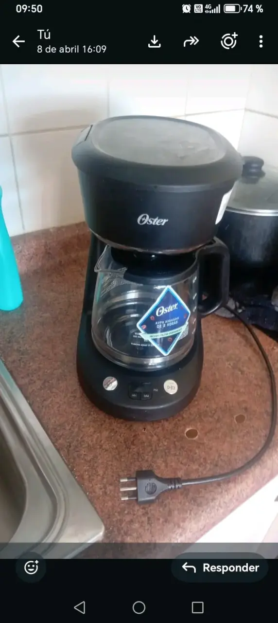 Cafetera Oster con apagado automático - 1