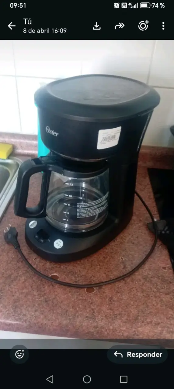 Cafetera Oster con apagado automático - 2
