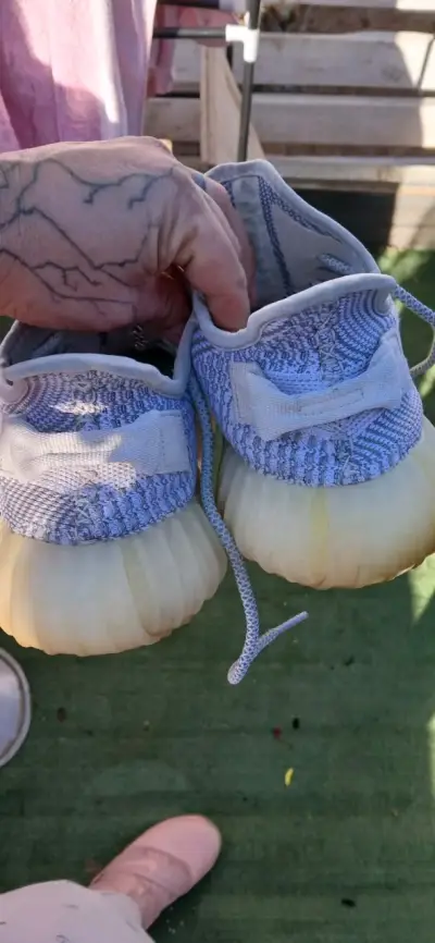 Zapatillas deportivas Yeezy Boost 350 V2 grises - miniatura 5
