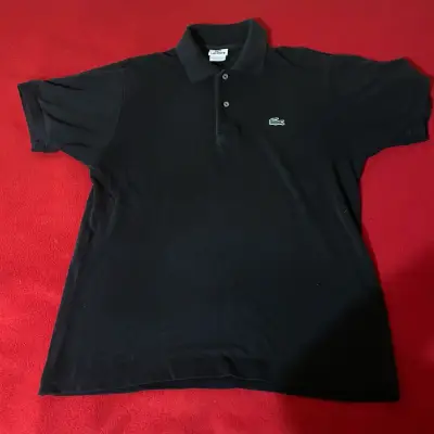 Polera Polo Negra Lacoste Talla M para Hombre - miniatura 1