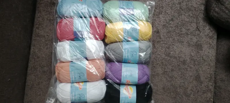 Set de Hilos de Algodón para Tejer Amigurumis - 2