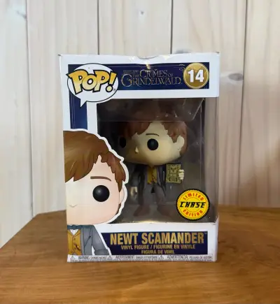 Figura Funko Pop Newt Scamander Edición Chase - miniatura 4