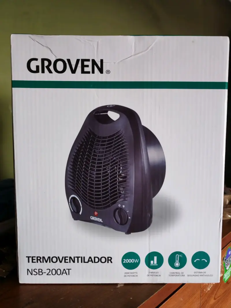 Termoventilador Groven NSB-200AT 2000W - 1