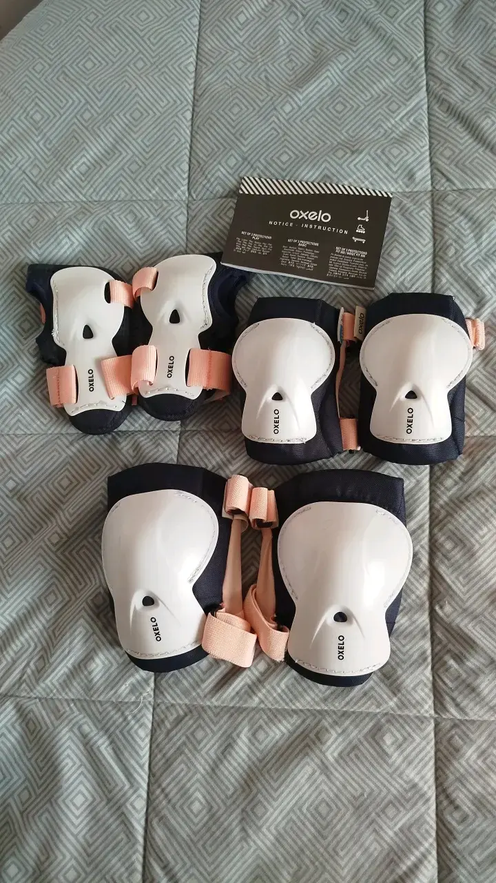Set de protecciones para patinaje Oxelo XS y S - 2