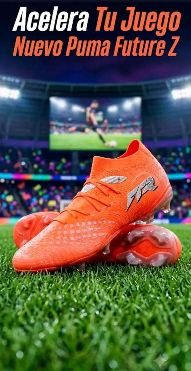 Botines de Fútbol Puma Future Z Naranjas - 1