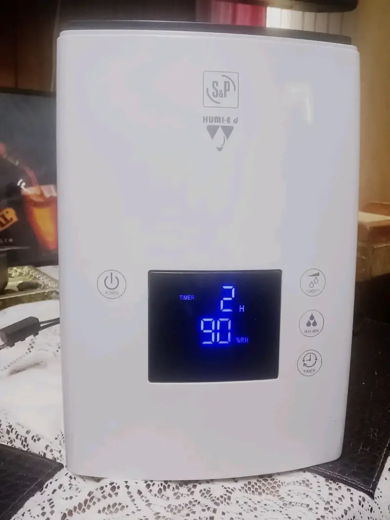 Humidificador S&P Humi-E con Pantalla LED - 2