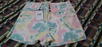 Shorts tie-dye para mujer Fashion Park - miniatura 1