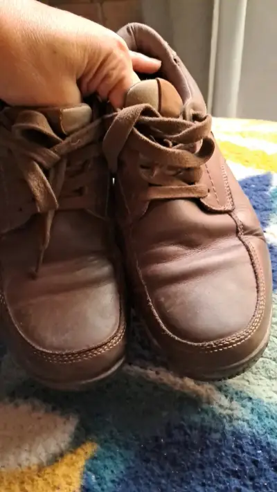 Zapatos de cuero Panama Jack marrón para hombre - miniatura 1