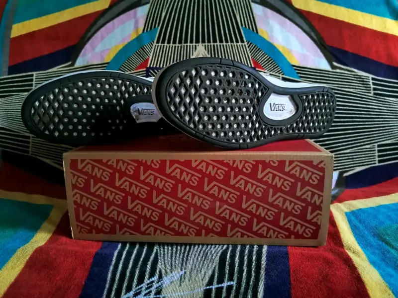 Zapatillas Vans Lowland CC Flame Azul Claro - 5