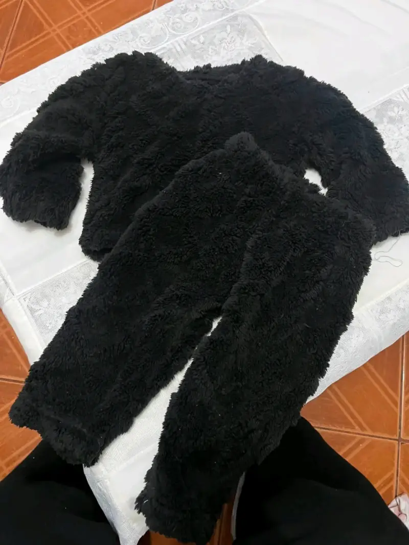 Conjunto de ropa infantil polar y Minnie Mouse - 2