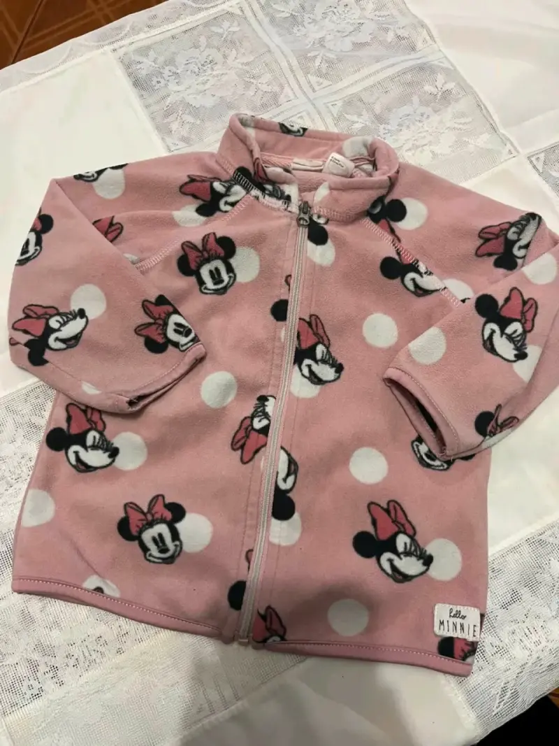 Conjunto de ropa infantil polar y Minnie Mouse - 3