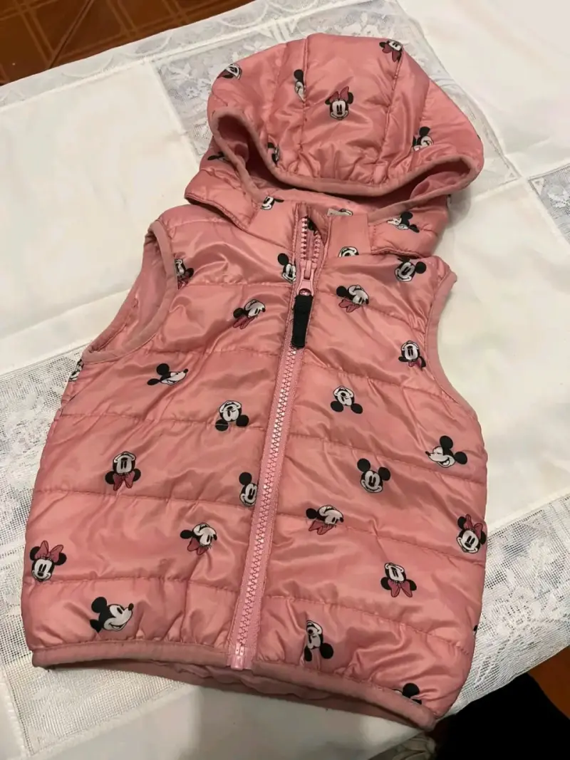Conjunto de ropa infantil polar y Minnie Mouse - 6