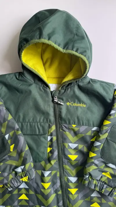 Enterito impermeable para niños Columbia verde - miniatura 1