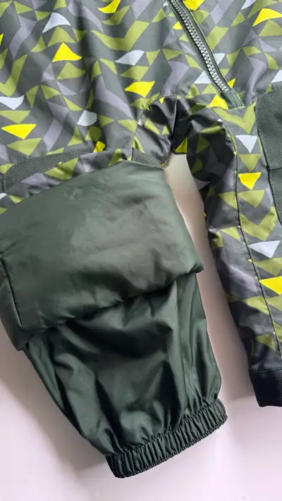 Enterito impermeable para niños Columbia verde - miniatura 3