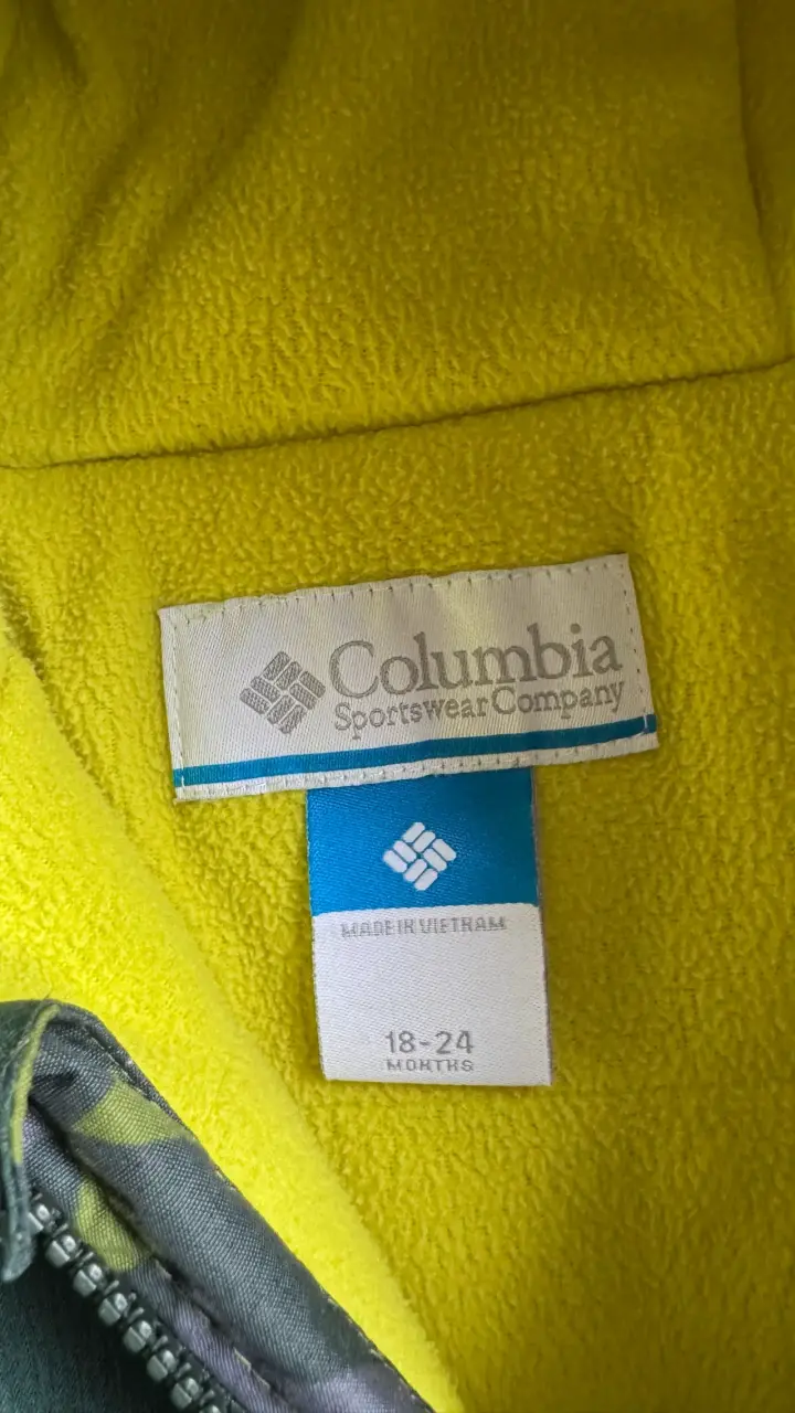 Enterito impermeable para niños Columbia verde - 5