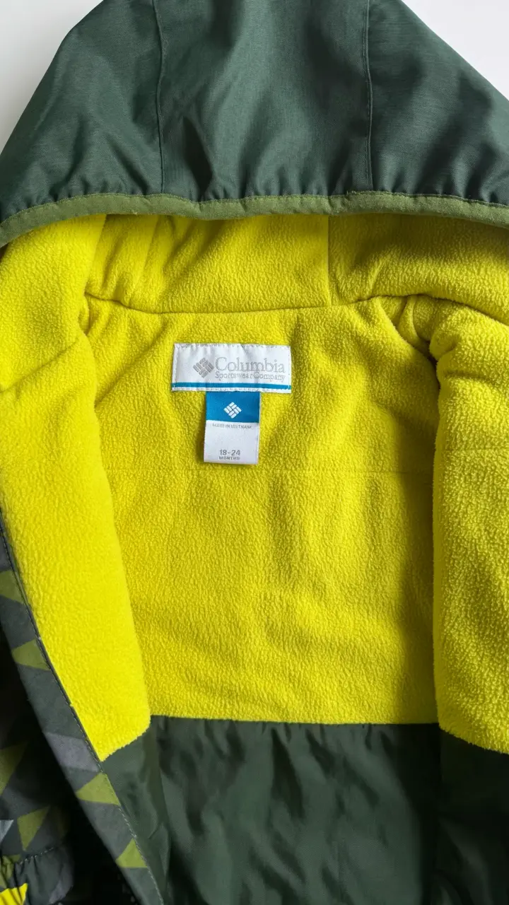 Enterito impermeable para niños Columbia verde - 6