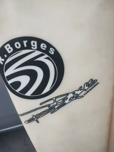 Tabla de surf K.Borges con leas 6.2h rojo - miniatura 3