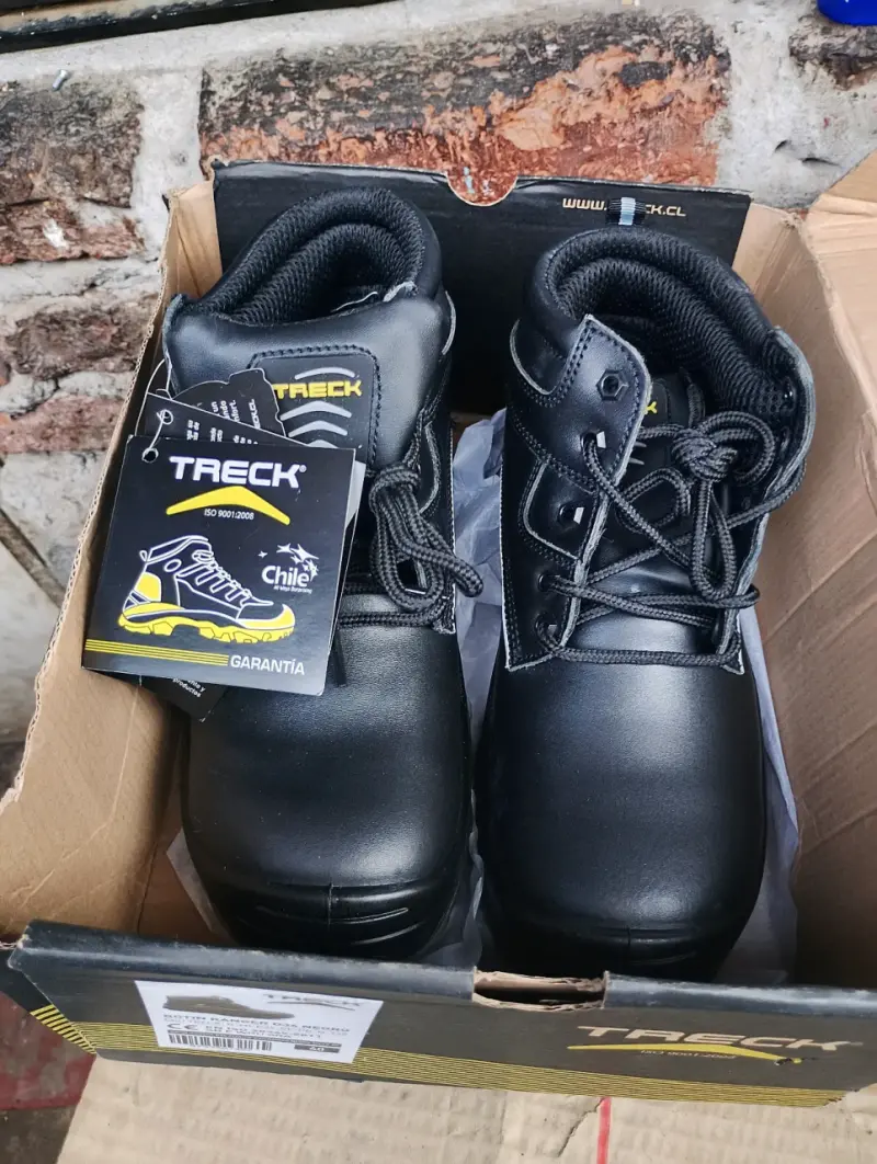 Botas de seguridad negras Treck con puntera reforzada - 2