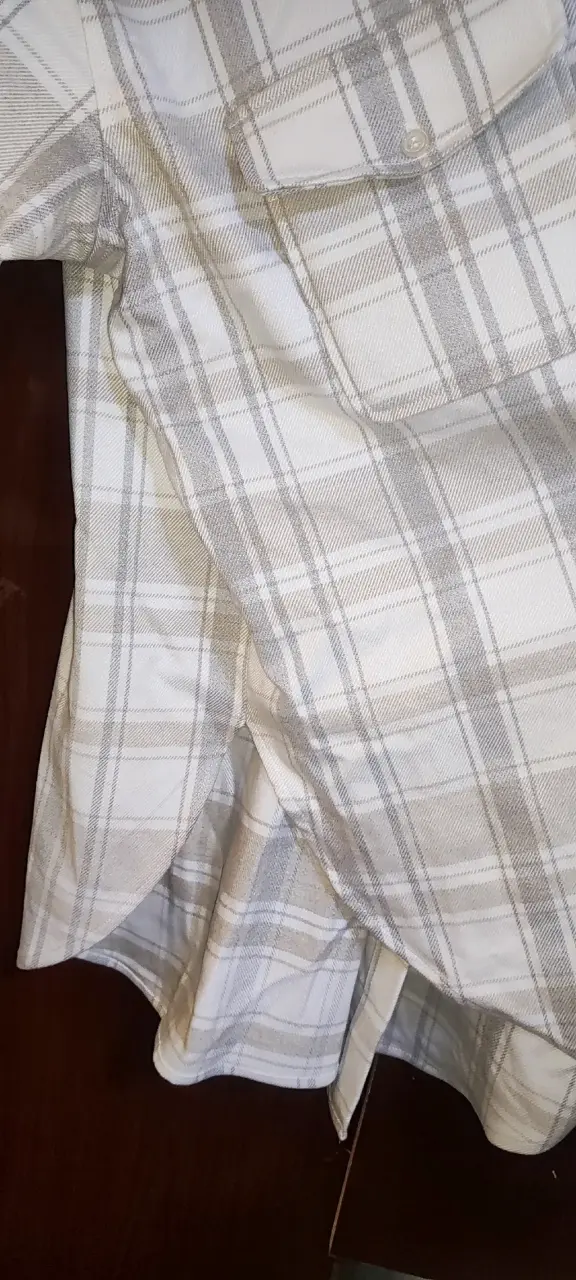 Camisa de franela a cuadros para hombre - 2