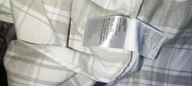 Camisa de franela a cuadros para hombre - 3
