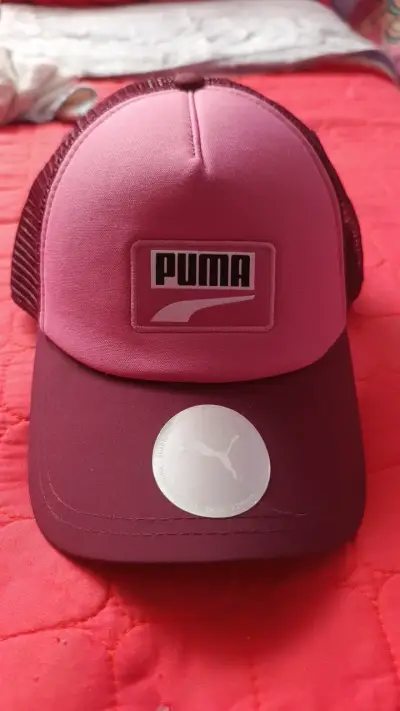 Gorra Trucker Rosa y Burdeos Puma - miniatura 1