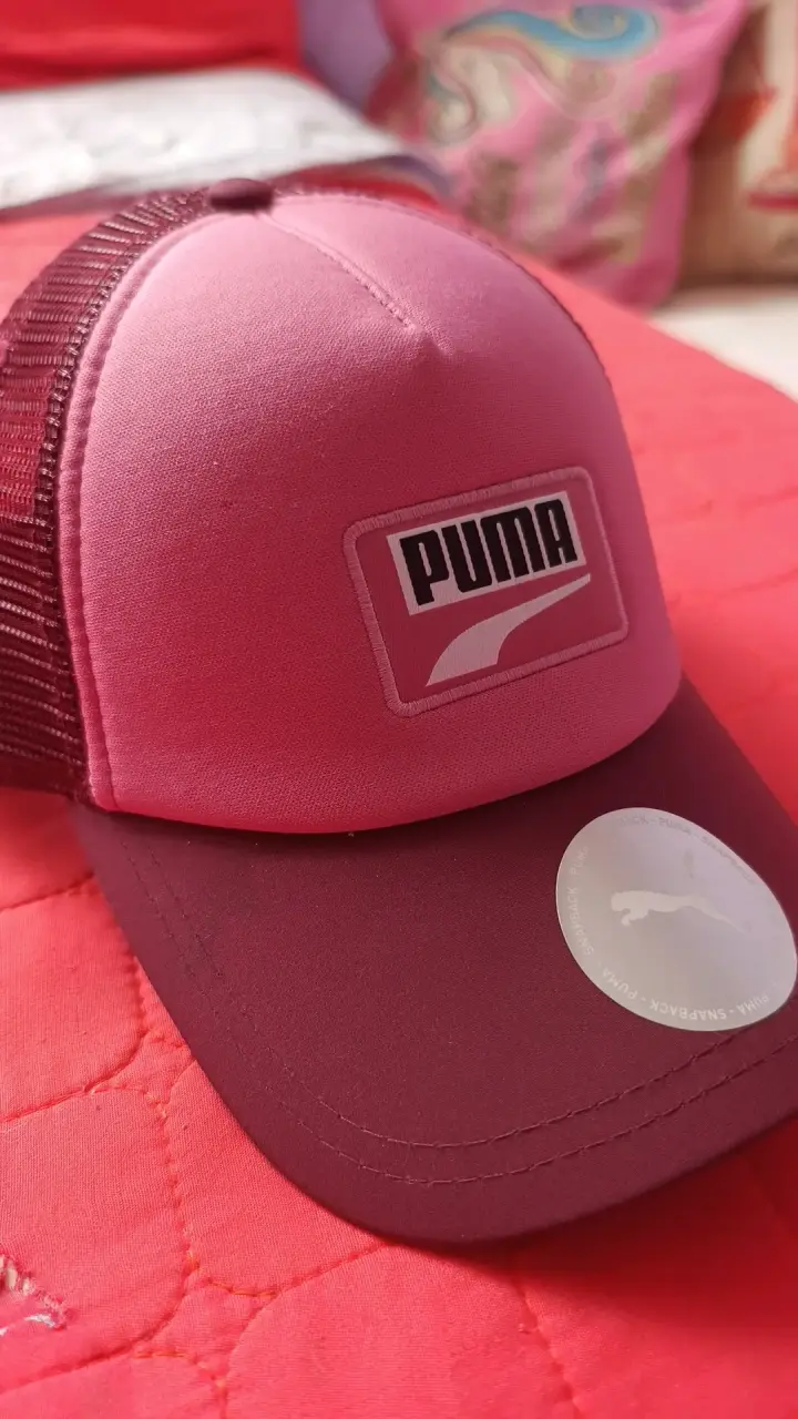 Gorra Trucker Rosa y Burdeos Puma - 5