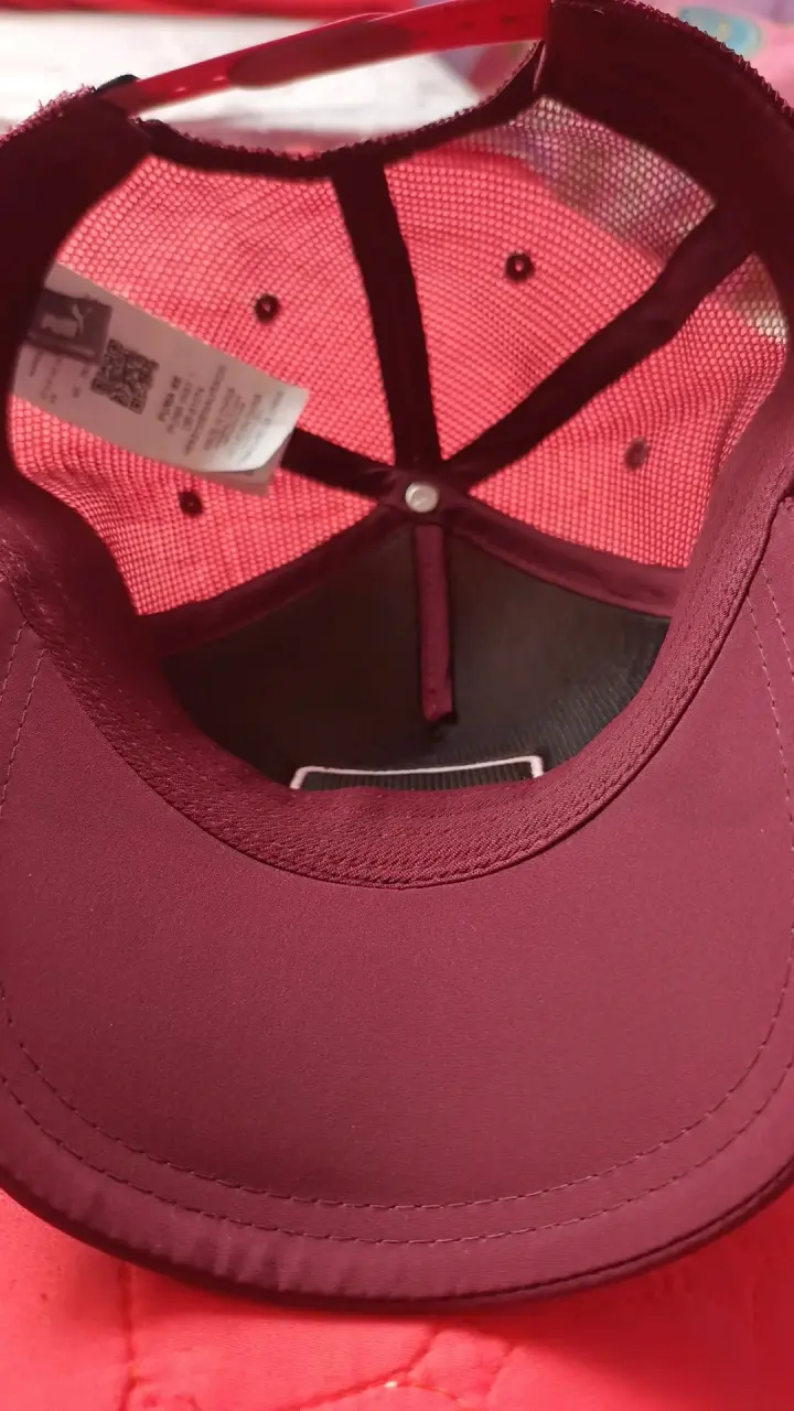 Gorra Trucker Rosa y Burdeos Puma - 6