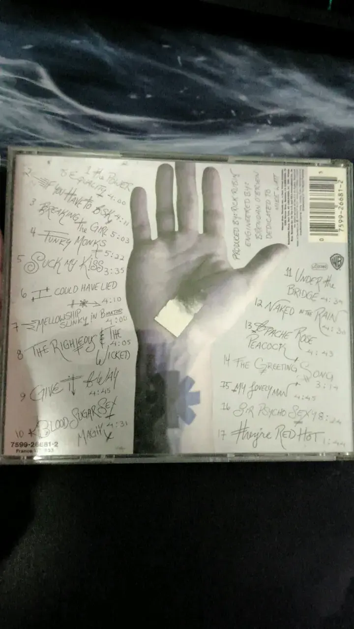 Red Hot Chili Peppers 'Blood Sugar Sex Magik' - 5