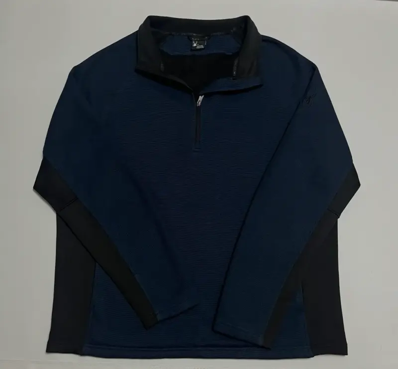 Polar azul para hombre Spyder con cierre - 3