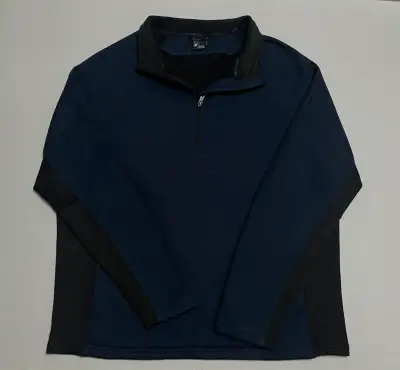 Polar azul para hombre Spyder con cierre - miniatura 3