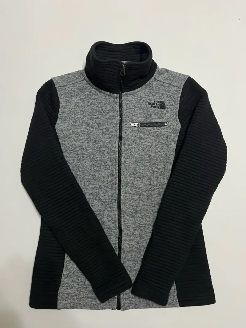 polar The North Face gris y negra - 2