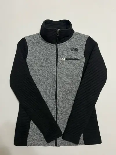 polar The North Face gris y negra - miniatura 2
