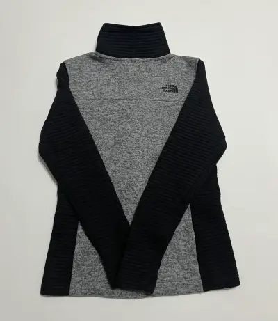 polar The North Face gris y negra - miniatura 4