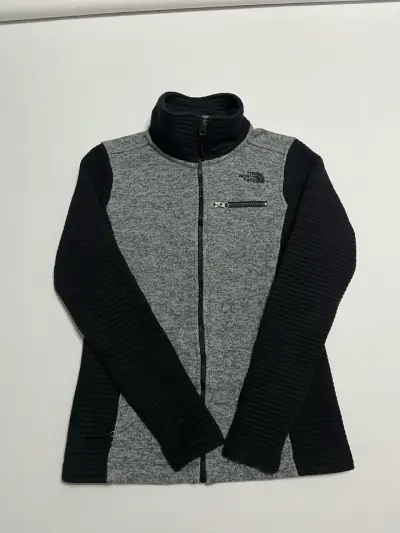 polar The North Face gris y negra - miniatura 5