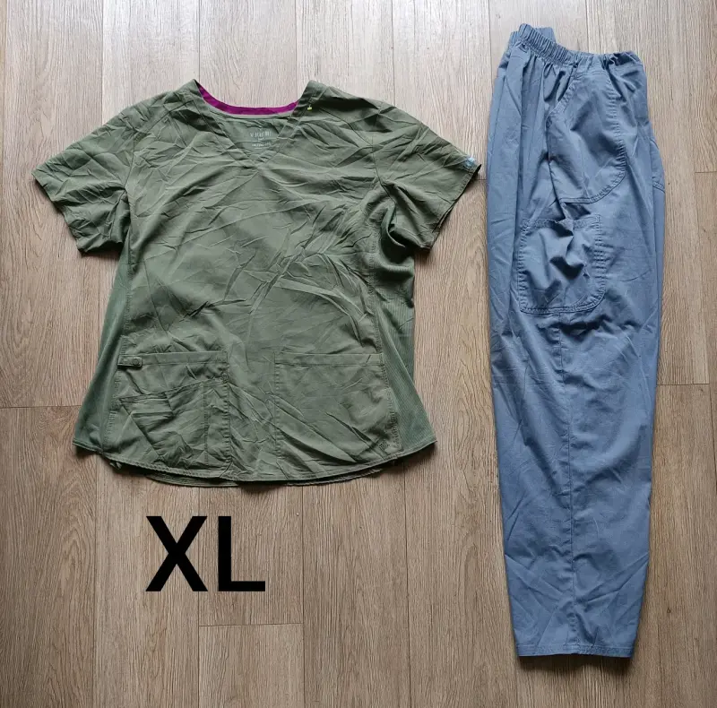 Uniformes médicos reciclados talla XL strech 2x25m - 4
